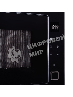 Микроволновая печь встраиваемая Maunfeld MBMO925SGb11 черный, 25 л, 1000 Вт, переключатели - сенсор