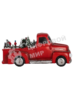 Рождественская композиция ЭРА EFIS-S01 Новогоднее путешествие мультиколор 3*АА, 25*12*17 см