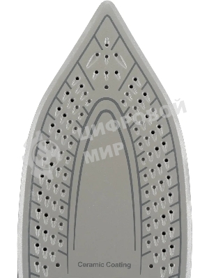 Утюг Hyundai H-SI01560 черный/желтый, 3200 Вт, 35 г/мин, 220 г/мин, 450 мл