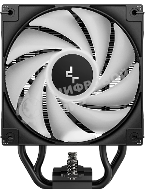 Кулер для процессора DEEPCOOL AG500 BK ARGb V2 черный 120мм алюминий+медь 1900rpm 29.4db 40pin 240W 160мм