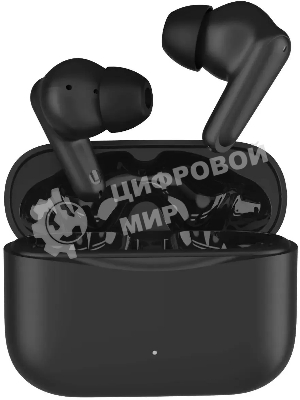 Наушники TWS Hyundai Select H-EP203 черный, внутриканальные, Bluetooth, активное шумоподавление, до 5 ч