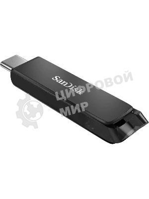 Флешка USB SanDisk CZ460 Ultra (SDCZ460-064G-G46), 64Gb, USB Type-C, R/W 150/30, черный