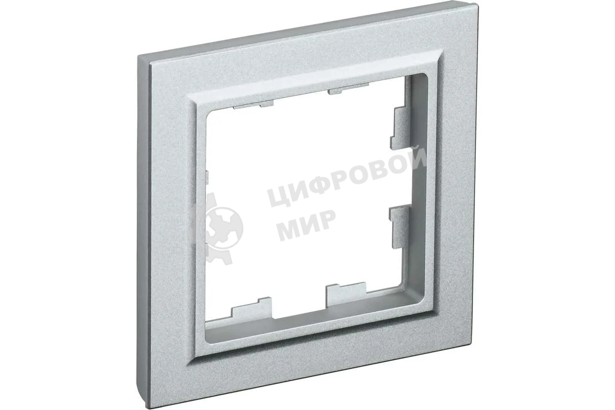 Рамка 1-м BRITE РУ-1-БрА алюм. IEK BR-M12-K47