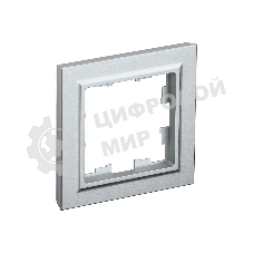 Рамка 1-м BRITE РУ-1-БрА алюм. IEK BR-M12-K47