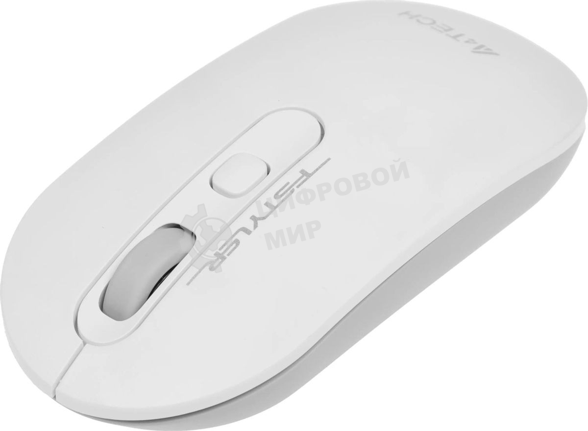 Мышь беспроводная A4Tech Fstyler FG20 белый, 2000 dpi, радиоканал, USB, кнопки - 4