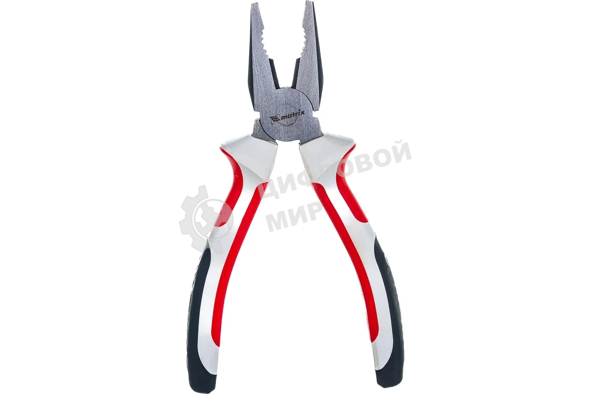 Плоскогубцы Matrix Premium 180 мм, трехкомпонентные рукоятки
