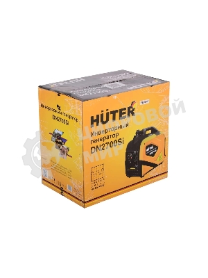 Электрогенератор бензиновый инверторный Huter DN2700Si, 2.5 кВт, 84 дБ, 22.6 кг