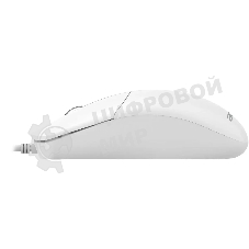 Мышь проводная Acer OMW300 белый, 1200 dpi, USB, кнопки - 3
