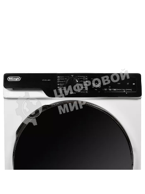 Сушильная машина Delonghi DTD 8105 Н FABIO белый, 8 кг, сушка - конденсационная, программ - 15, 59.6 x 84.5 x 56.5 см