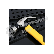 Молоток-гвоздодер Deli DL5001F 225 гр магнит, противоскользящий боек, фиберглассовая рукоять