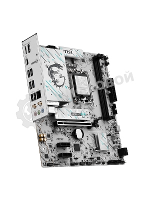 Материнская плата MSI H810M GAMING WIFI6E, LGA1851, Intel H810, 2xDDR5, 4xSATA, 1xM.2, 1xPCIe 5.0 x16, 2xPCIe 3.0 x1, 1xDP, 1xHDMI, 1x5Gb LAN, Wi-Fi 6E, Bluetooth 5.3, 1xUSB-C 20Gbps, 2xUSB-A 5Gbps, 4xUSB-A 2.0, 3x3.5 мм, 7.1, mATX