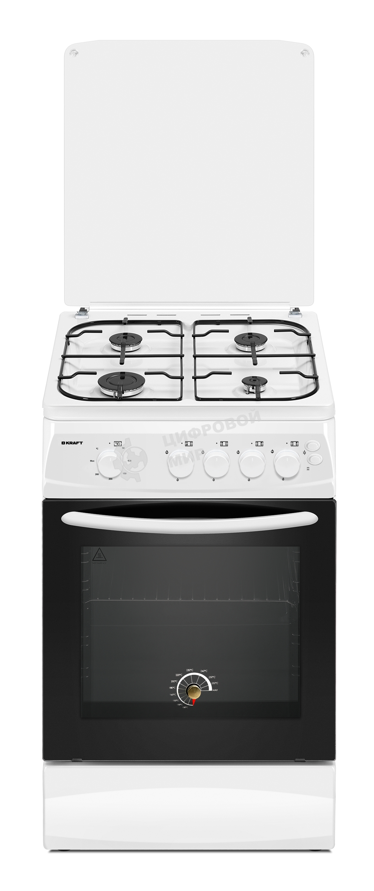 Плита газовая Kraft KF-FSK5407AGW