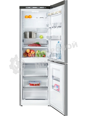 Холодильник Atlant XM 6621-189 серебристый двухкамерный 205/119 л морозилка снизу, капельная система