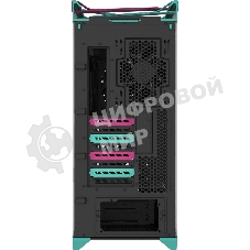 Корпус ASUS ROG Strix Helios II GX601S Hatsune Miku Edition Black, Full-Tower, чёрный, 4 x 140 мм