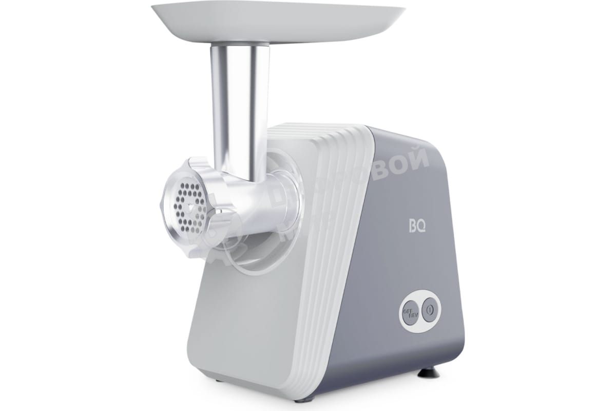 Мясорубка электрическая BQ MG2006 серый, 2100 Вт, 2.0 кг/мин, реверс, насадки - 5