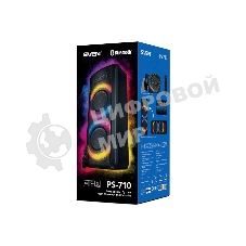 Портативная акустика SVEN АС PS-710 черный 100 Вт Bluetooth
