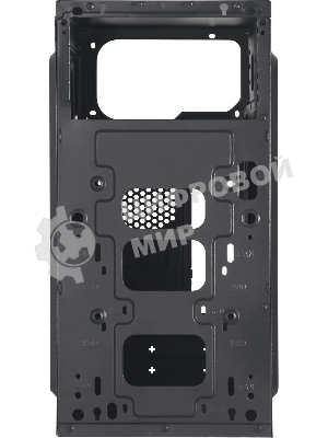 Компьютерный корпус KingPrice KPCC-MN210 черный без БП mATX 1x80мм 2x120мм 2xUSB 2.0 audio