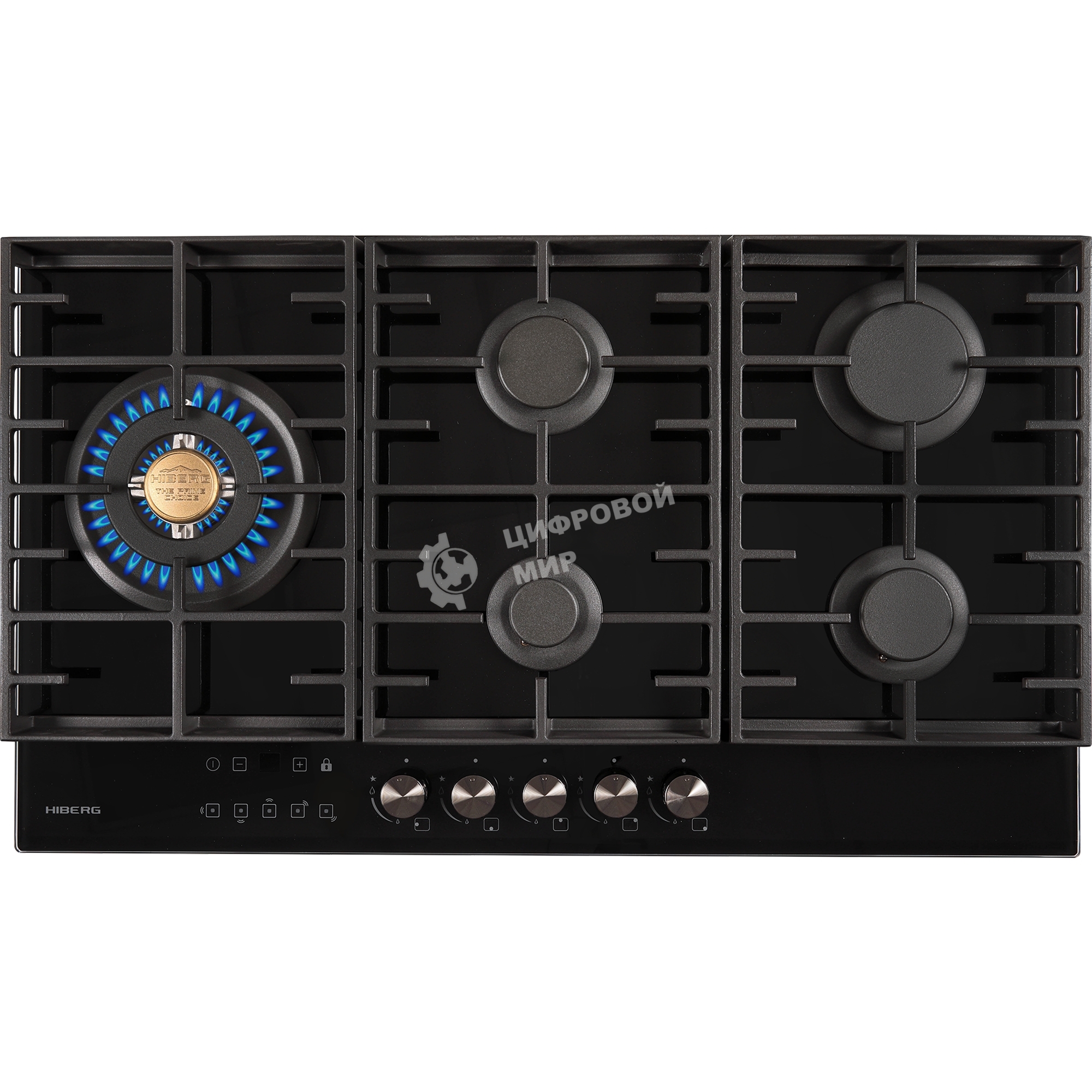 Варочная поверхность HIBERG VM 9155 B, черный