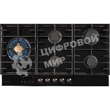 Варочная поверхность HIBERG VM 9155 B, черный