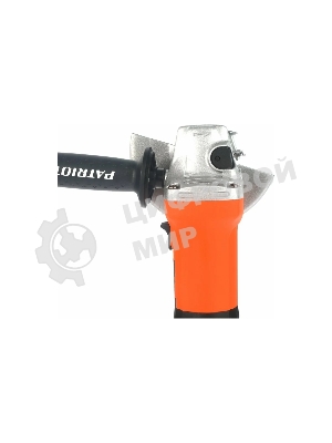 Угловая шлифовальная машина PATRIOT AG 120Mвибро, пылезащищенная. 720 Вт, Диск 125 мм, 11000 об/мин