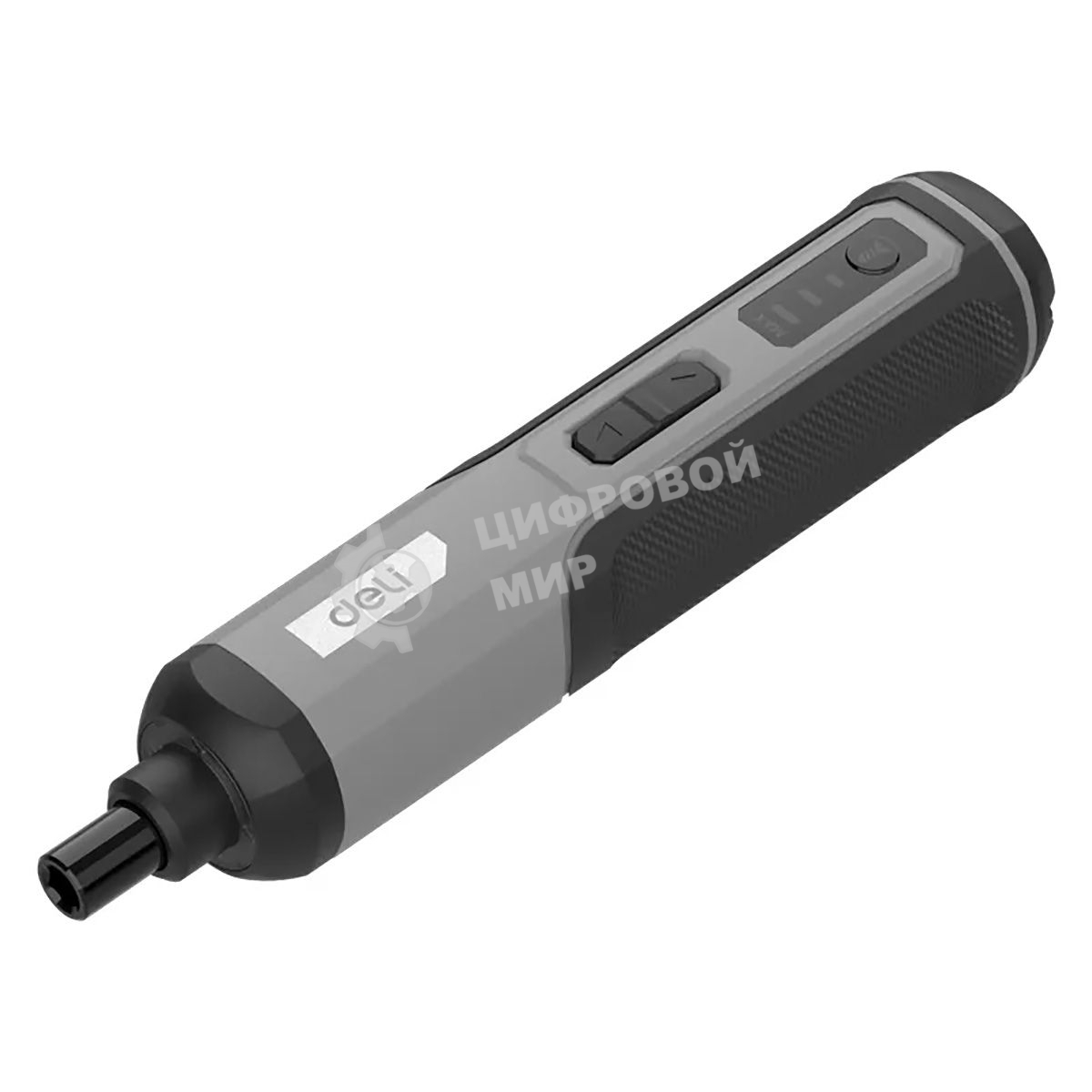 Отвертка аккумуляторная Deli DC161, (4В, 2А*ч, 5Нм, 300об/мин, Type-C, набор бит 4 шт, картон)