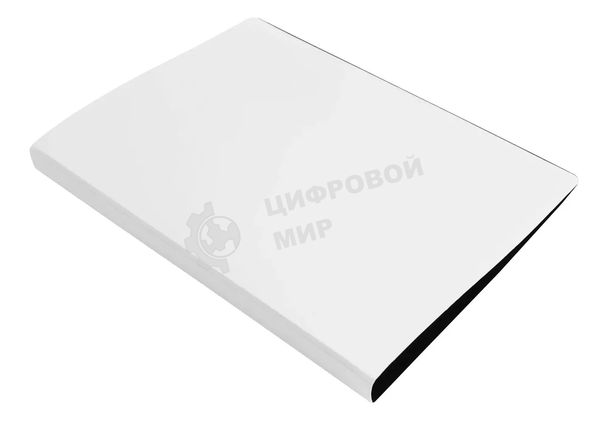 Папка с металлическим пружинным скоросшивателем Бюрократ DeLuxe DL07PMILK A4, пластик, 0.7мм, корешок 27мм, молочный