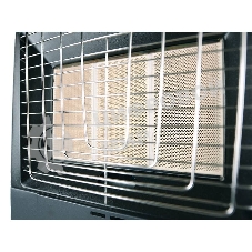 Обогреватель инфракрасный газовый Ballu BIGH-55 черный, керамический, 4200 Вт, 60 м2