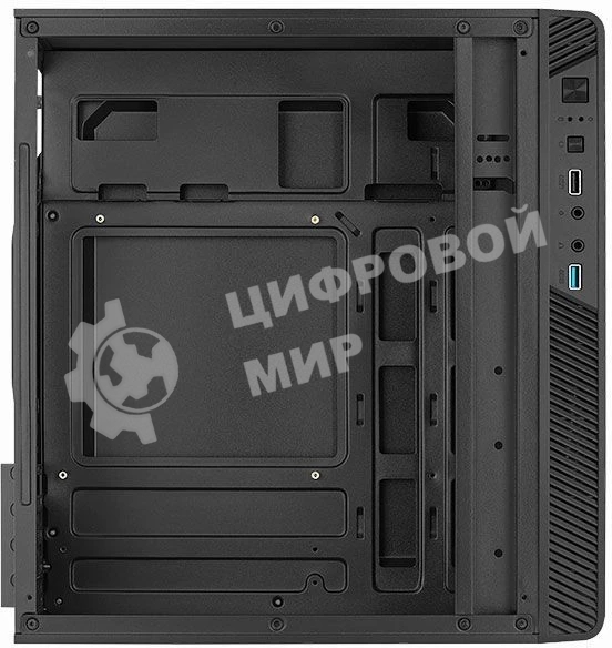Компьютерный корпус Aerocool/Formula CS-106-S-BK-v1 черный без БП mATX 1x120мм 1xUSB 2.0 1xUSB 3.0 audio