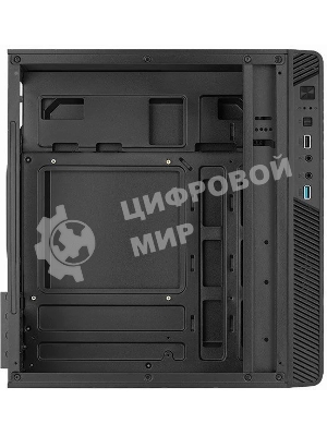 Компьютерный корпус Aerocool/Formula CS-106-S-BK-v1 черный без БП mATX 1x120мм 1xUSB 2.0 1xUSB 3.0 audio