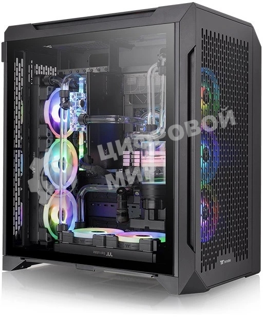 Компьютерный корпус Thermaltake CTE C700 Air черный без БП ATX 3x140мм 2xUSB3.0 1xUSB3.1 audio bott PSU