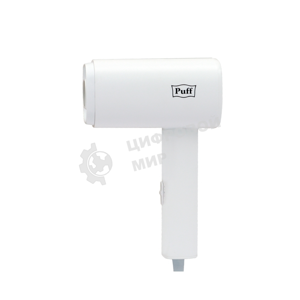 Фен для волос Puff 1602, белый, 1,6 кВт
