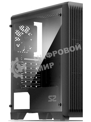Компьютерный корпус Zalman S2 черный без БП ATX 2x120мм 2xUSB 2.0 1xUSB 3.0 audio bott PSU