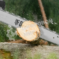 Пила цепная электрическая Denzel EDS-2200, 2,2кВт, продольная, шина 45 см, шаг 3/8, паз 1,3 мм, 62 зв