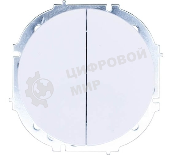 Выключатель 2-кл. LEZARD СП OSEN 10А IP20 механизм, бел. 743-0288-101