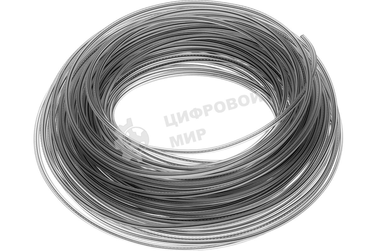 Леска для триммера Denzel двухкомпонентная звезда, 2,0мм х 15м, блистер EXTRA CORD