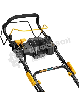 Газонокосилка бензиновая Denzel GLD-520SP-VE, 196 см3,шир 52 см,привод,вариатор,эл.старт, 60 л