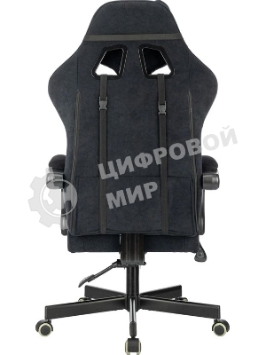 Кресло A4Tech Bloody GC-560 черный, ткань, 150 кг, подголовник, регулируемые подлокотники, механизм качания