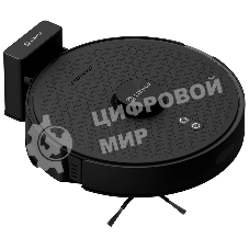 Робот-пылесос Libhof VCW-L9633 черный, 3200 мА*ч Li-Ion, уборка суxая/влажная, пылесборник контейнер 0.25 л