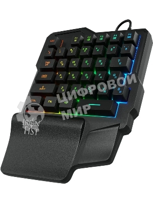 Цифровой блок Oklick 701G IRON FIST проводная, USB Type-A, чёрный