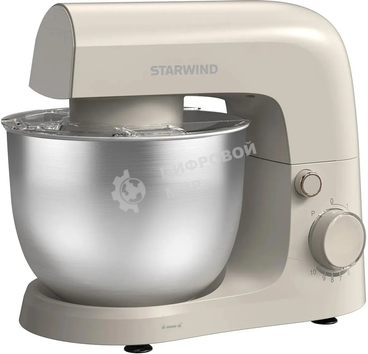 Миксер планетарный Starwind SPM2152 1500 Вт, кремовый