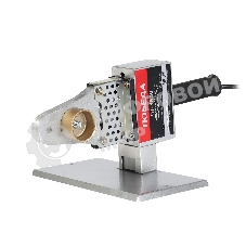 Аппарат для сварки пластиковых труб ПОБЕДА, ПТ-1500, 1500 Вт., 3 насадки, металлический кейс