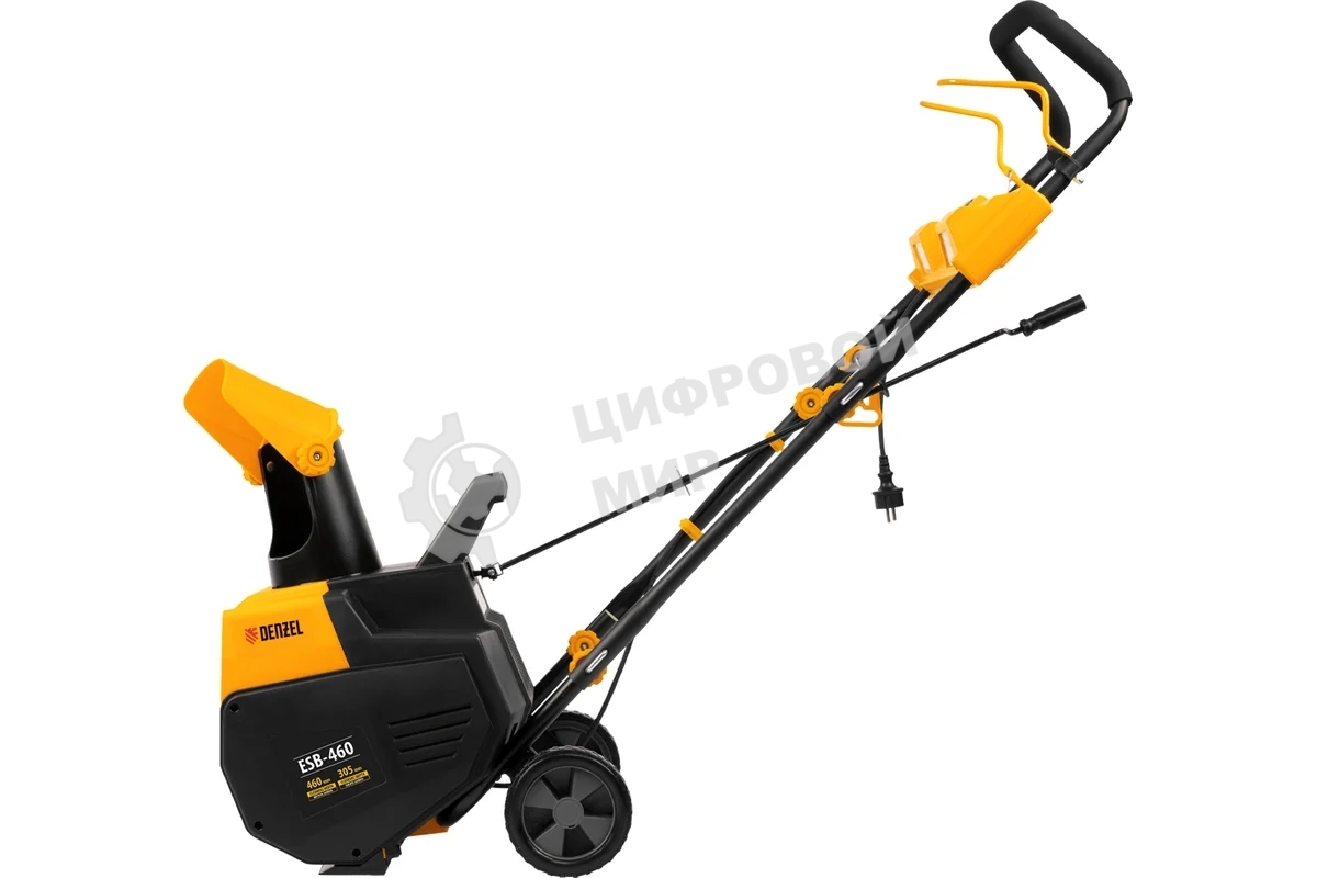 Электрическая снегоуборочная машина Denzel ESB-460, 2 кВт