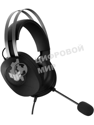 Гарнитура ASUS TUF Gaming H1 Gen II чёрный, проводная, USB, подсветка, совместимость с PS5