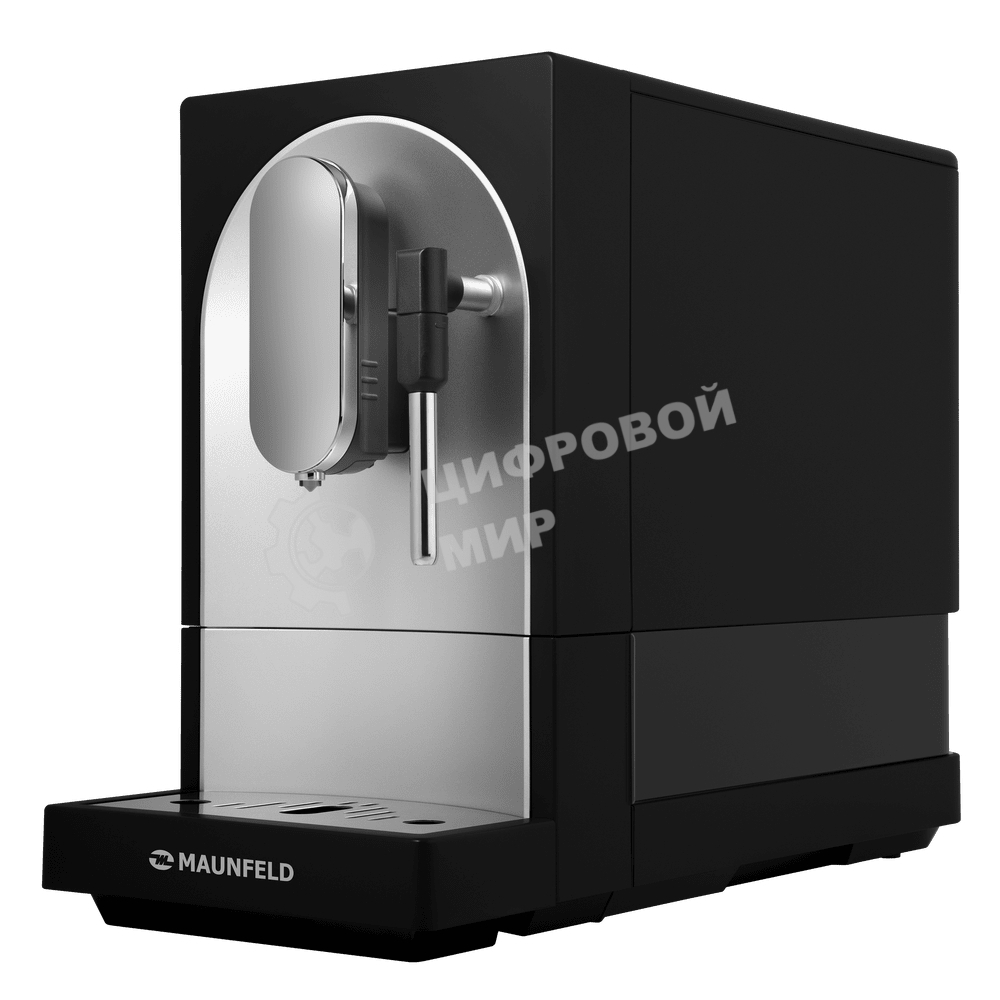 Кофемашина автоматическая Maunfeld MF-A7021BK черный, исп. кофе - зерновой, 1,1 л, 1470 Вт, 19 бар