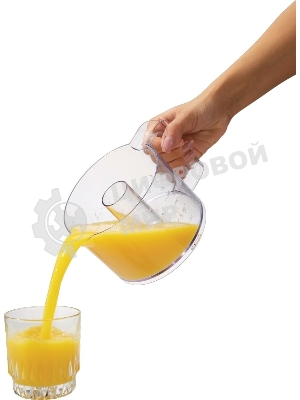 Соковыжималка Gorenje CJ30E белый/серебристый, цитрусовая, 30 Вт, 800 мл, механическое