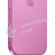 Смартфон Apple iPhone 16, 8/256Gb, розовый