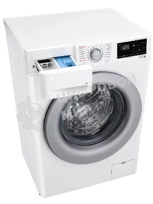 Стиральная машина LG F2V3HS4W белый, загрузка фронтальная 7 кг, 1200 об/мин., класс: A