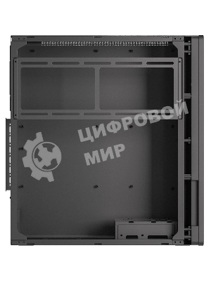 Компьютерный корпус Aerocool/Formula TimberLine T2 черный без БП mATX 4x120мм 1xUSB 2.0 1xUSB 3.0 1xUSB3.1 audio bott PSU
