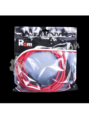 Шнур питания с фиксатором REM IEC 60320 C13/IEC 60320 C14, 10 А/250 В (3 * 1,0), длина 1,8 м, красный R-10-Cord-C13-C14-1.8-Red