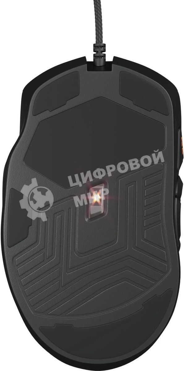 Мышь проводная GMNG XM003 черный, 32000 dpi, USB, кнопки - 10